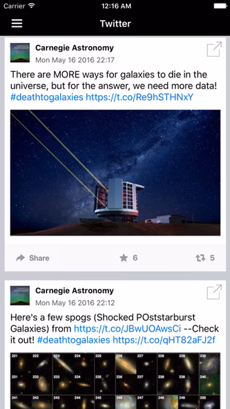Astronomy & Space News Screenshot 3 - AppWisp.com Astronomy & Space News Screenshot 3 - AppWisp.com