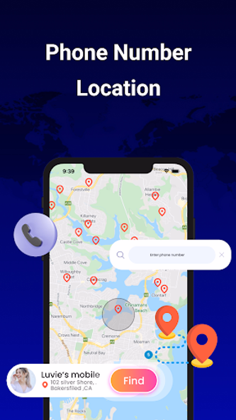 Phone Locator - Phone Tracker Screenshot 1 - AppWisp.com Phone Locator - Phone Tracker Screenshot 1 - AppWisp.com