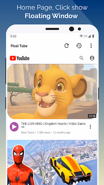Float Tube- Float Video Player Screenshot 1 - AppWisp.com Float Tube- Float Video Player Screenshot 1 - AppWisp.com