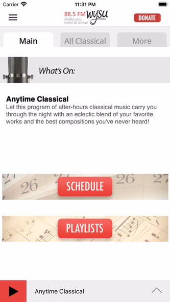 WYSU Public Radio App Screenshot 2 - AppWisp.com
