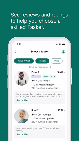 Taskrabbit - Handyman & more Screenshot 4 - AppWisp.com Taskrabbit - Handyman & more Screenshot 4 - AppWisp.com