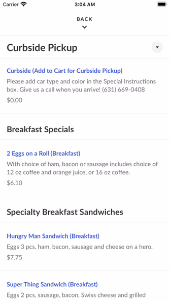 Jessen's Deli Screenshot 3 - AppWisp.com Jessen's Deli Screenshot 3 - AppWisp.com