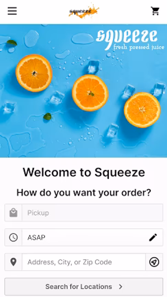 Squeeze Ordering Screenshot 1 - AppWisp.com Squeeze Ordering Screenshot 1 - AppWisp.com