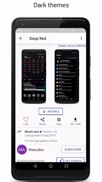 Theme Manager for Huawei/Honor Screenshot 3 - AppWisp.com Theme Manager for Huawei/Honor Screenshot 3 - AppWisp.com