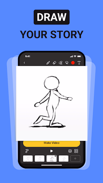 FlipArtify - 2D Draw Animation Screenshot 2 - AppWisp.com FlipArtify - 2D Draw Animation Screenshot 2 - AppWisp.com