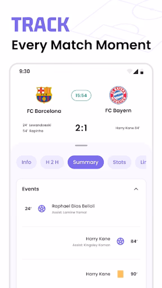 Soccer Live Scores: SnapGoal Screenshot 4 - AppWisp.com Soccer Live Scores: SnapGoal Screenshot 4 - AppWisp.com