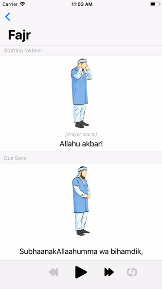 Namaz App: Learn Salah Prayer Screenshot 1 - AppWisp.com Namaz App: Learn Salah Prayer Screenshot 1 - AppWisp.com