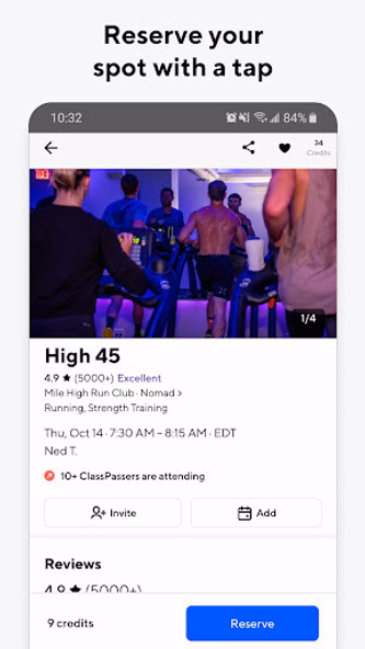 ClassPass: Fitness, Spa, Salon Screenshot 1 - AppWisp.com ClassPass: Fitness, Spa, Salon Screenshot 1 - AppWisp.com