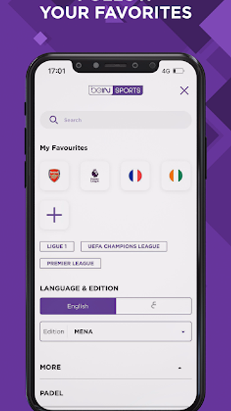 beIN SPORTS Screenshot 3 - AppWisp.com beIN SPORTS Screenshot 3 - AppWisp.com