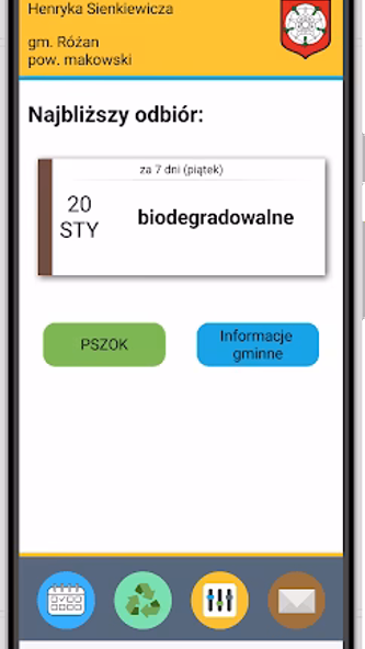 Kiedy Śmieci Screenshot 2 - AppWisp.com Kiedy Śmieci Screenshot 2 - AppWisp.com
