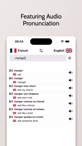 French-English Dictionary Screenshot 2 - AppWisp.com French-English Dictionary Screenshot 2 - AppWisp.com