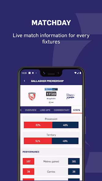 Premiership Rugby Screenshot 3 - AppWisp.com Premiership Rugby Screenshot 3 - AppWisp.com