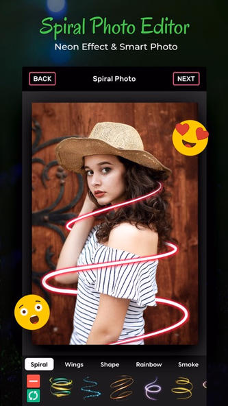 Spiral Photo Editor Screenshot 3 - AppWisp.com Spiral Photo Editor Screenshot 3 - AppWisp.com