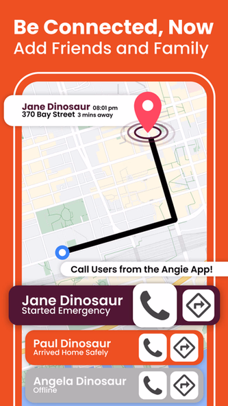 Angie - Safety Alert & Locator Screenshot 2 - AppWisp.com Angie - Safety Alert & Locator Screenshot 2 - AppWisp.com