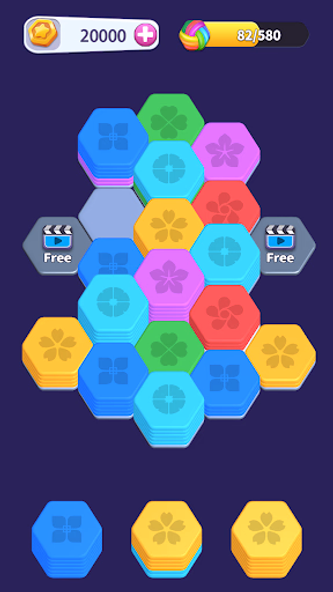 Hexa Sort Puzzle Game Screenshot 4 - AppWisp.com