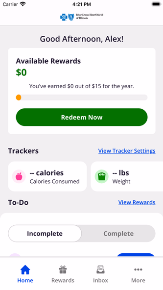 BCCHP IL Rewards Screenshot 1 - AppWisp.com BCCHP IL Rewards Screenshot 1 - AppWisp.com