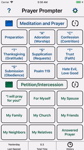 Christian Prayer Prompter Screenshot 3 - AppWisp.com Christian Prayer Prompter Screenshot 3 - AppWisp.com