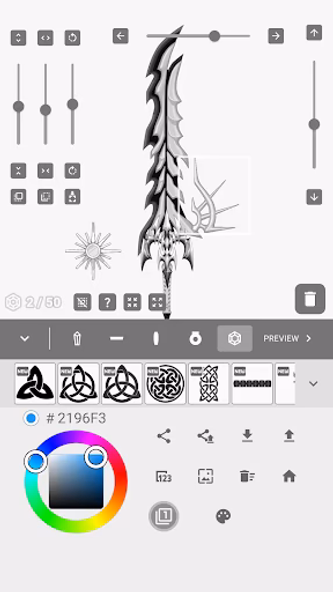 sword Maker: weapon avatar Screenshot 1 - AppWisp.com sword Maker: weapon avatar Screenshot 1 - AppWisp.com