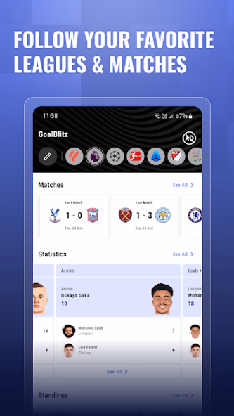 GoalBlitz -Live Football Score Screenshot 2 - AppWisp.com GoalBlitz -Live Football Score Screenshot 2 - AppWisp.com