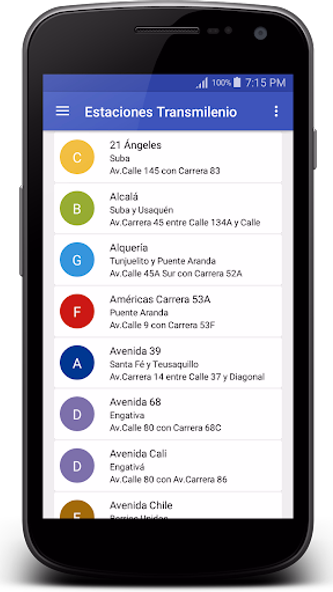 Rutas Transmilenio y SITP Screenshot 2 - AppWisp.com Rutas Transmilenio y SITP Screenshot 2 - AppWisp.com