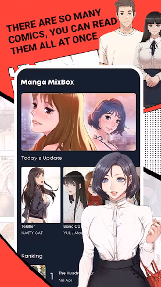 Manga MixBox Screenshot 2 - AppWisp.com Manga MixBox Screenshot 2 - AppWisp.com