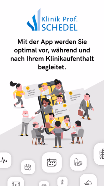 Klinik Prof. Schedel App Screenshot 1 - AppWisp.com Klinik Prof. Schedel App Screenshot 1 - AppWisp.com