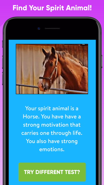 Which Animal Are You? Screenshot 2 - AppWisp.com Which Animal Are You? Screenshot 2 - AppWisp.com