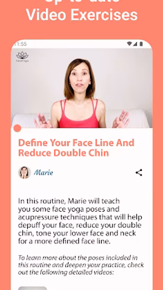 Faceauty: Face Yoga Exercise Screenshot 3 - AppWisp.com Faceauty: Face Yoga Exercise Screenshot 3 - AppWisp.com