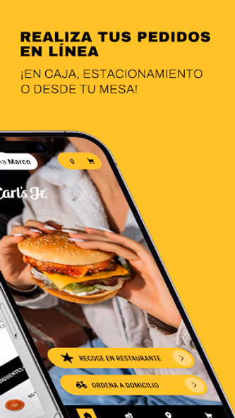 Carl's Jr. México Screenshot 2 - AppWisp.com Carl's Jr. México Screenshot 2 - AppWisp.com