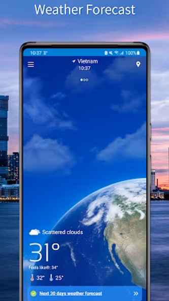 Weather Forecast (Radar Map) Screenshot 1 - AppWisp.com Weather Forecast (Radar Map) Screenshot 1 - AppWisp.com