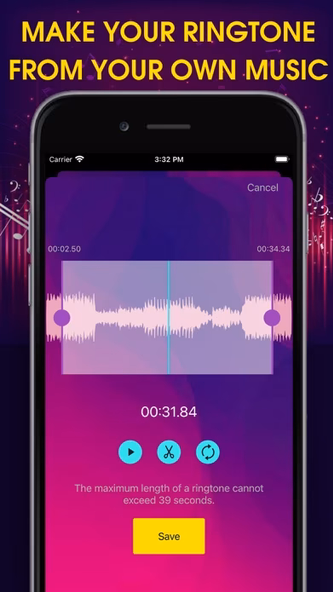 Ringtones for iPhone: Music Screenshot 3 - AppWisp.com