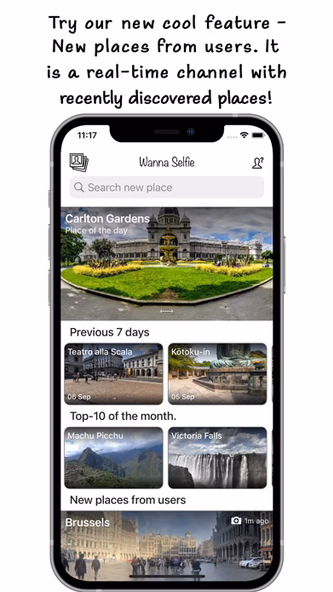 Wanna Selfie Screenshot 2 - AppWisp.com Wanna Selfie Screenshot 2 - AppWisp.com