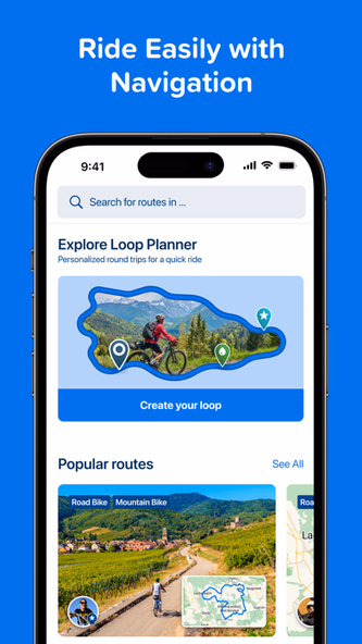 Bikemap: Bicycle Tracker & GPS Screenshot 4 - AppWisp.com Bikemap: Bicycle Tracker & GPS Screenshot 4 - AppWisp.com