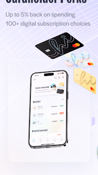Hi:Easy-to-Use Crypto Neobank Screenshot 2 - AppWisp.com Hi:Easy-to-Use Crypto Neobank Screenshot 2 - AppWisp.com