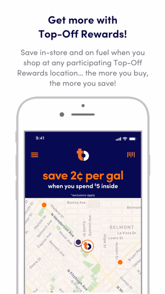 Top-Off Rewards Screenshot 1 - AppWisp.com Top-Off Rewards Screenshot 1 - AppWisp.com