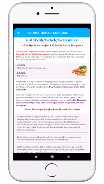 Bebek Menüleri Screenshot 2 - AppWisp.com Bebek Menüleri Screenshot 2 - AppWisp.com