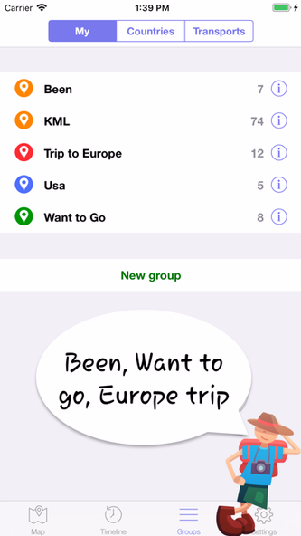 EveryPlace - Where I've been? Screenshot 4 - AppWisp.com EveryPlace - Where I've been? Screenshot 4 - AppWisp.com