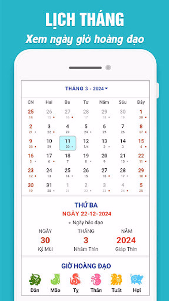 Lịch Vạn Niên - Lịch Âm 2024 Screenshot 3 - AppWisp.com Lịch Vạn Niên - Lịch Âm 2024 Screenshot 3 - AppWisp.com