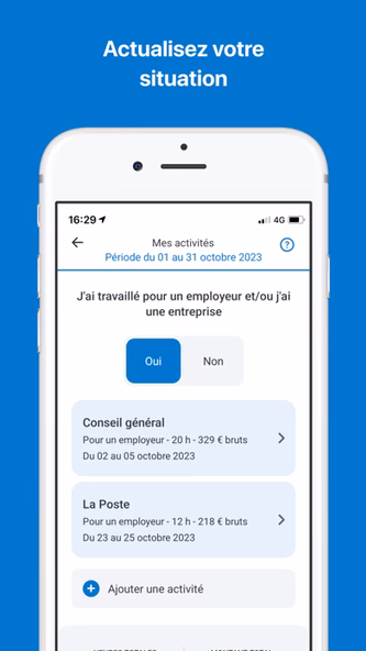 Mon Espace - France Travail Screenshot 2 - AppWisp.com Mon Espace - France Travail Screenshot 2 - AppWisp.com