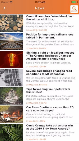 The Orange App Screenshot 2 - AppWisp.com The Orange App Screenshot 2 - AppWisp.com