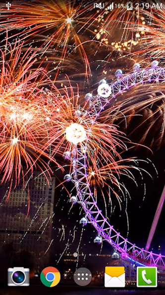 Fireworks Live Wallpaper PRO Screenshot 1 - AppWisp.com Fireworks Live Wallpaper PRO Screenshot 1 - AppWisp.com