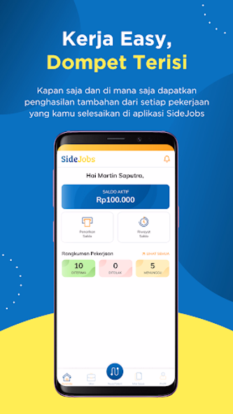 NusaTalent - SideJobs Screenshot 1 - AppWisp.com NusaTalent - SideJobs Screenshot 1 - AppWisp.com