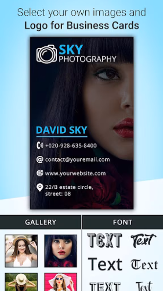 Business Card Maker Screenshot 3 - AppWisp.com Business Card Maker Screenshot 3 - AppWisp.com
