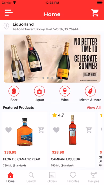 Liquorland Screenshot 1 - AppWisp.com Liquorland Screenshot 1 - AppWisp.com