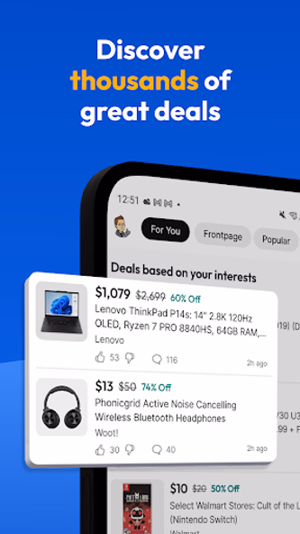 Slickdeals: Deals & Discounts Screenshot 3 - AppWisp.com Slickdeals: Deals & Discounts Screenshot 3 - AppWisp.com