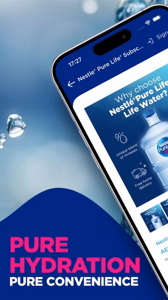 Nestlé Waters Screenshot 1 - AppWisp.com Nestlé Waters Screenshot 1 - AppWisp.com