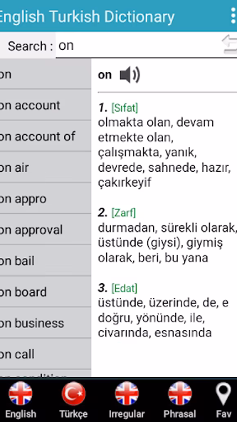 English Turkish Dictionary Screenshot 1 - AppWisp.com English Turkish Dictionary Screenshot 1 - AppWisp.com