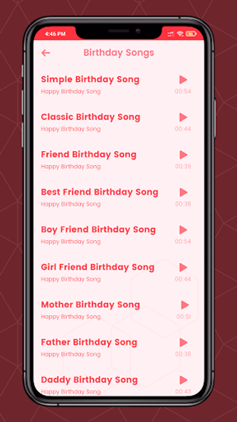 Happy Birthday Song Screenshot 2 - AppWisp.com Happy Birthday Song Screenshot 2 - AppWisp.com