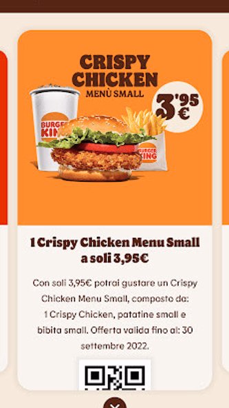 Burger King Italia Screenshot 2 - AppWisp.com Burger King Italia Screenshot 2 - AppWisp.com