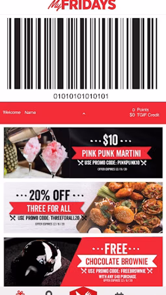 TGI FRIDAYS AU Screenshot 2 - AppWisp.com TGI FRIDAYS AU Screenshot 2 - AppWisp.com